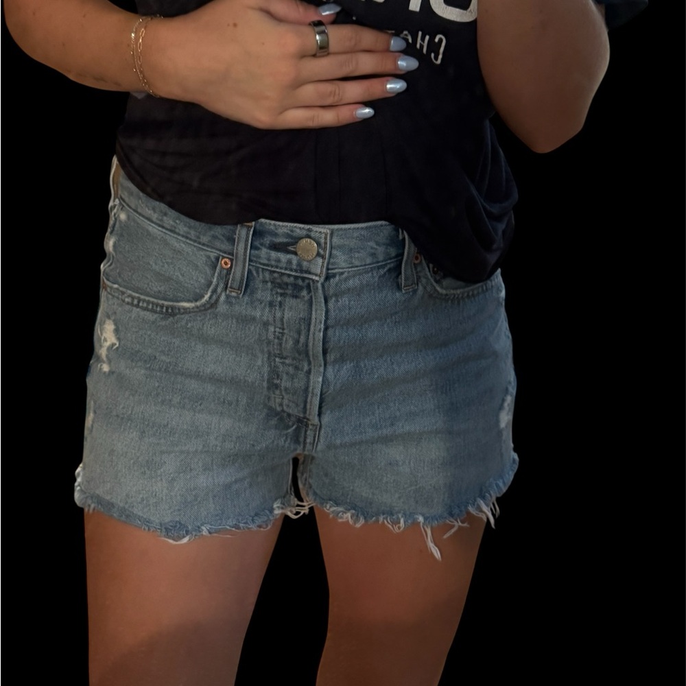 Aritzia Denim Forum Yoko Shorts